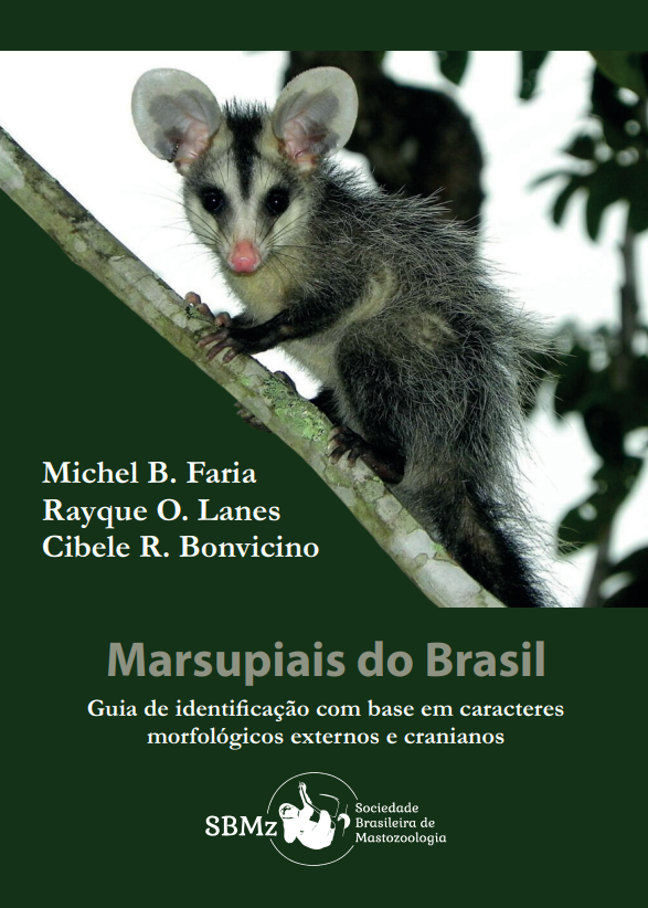 Capa do livro Marsupiais do Brasil
